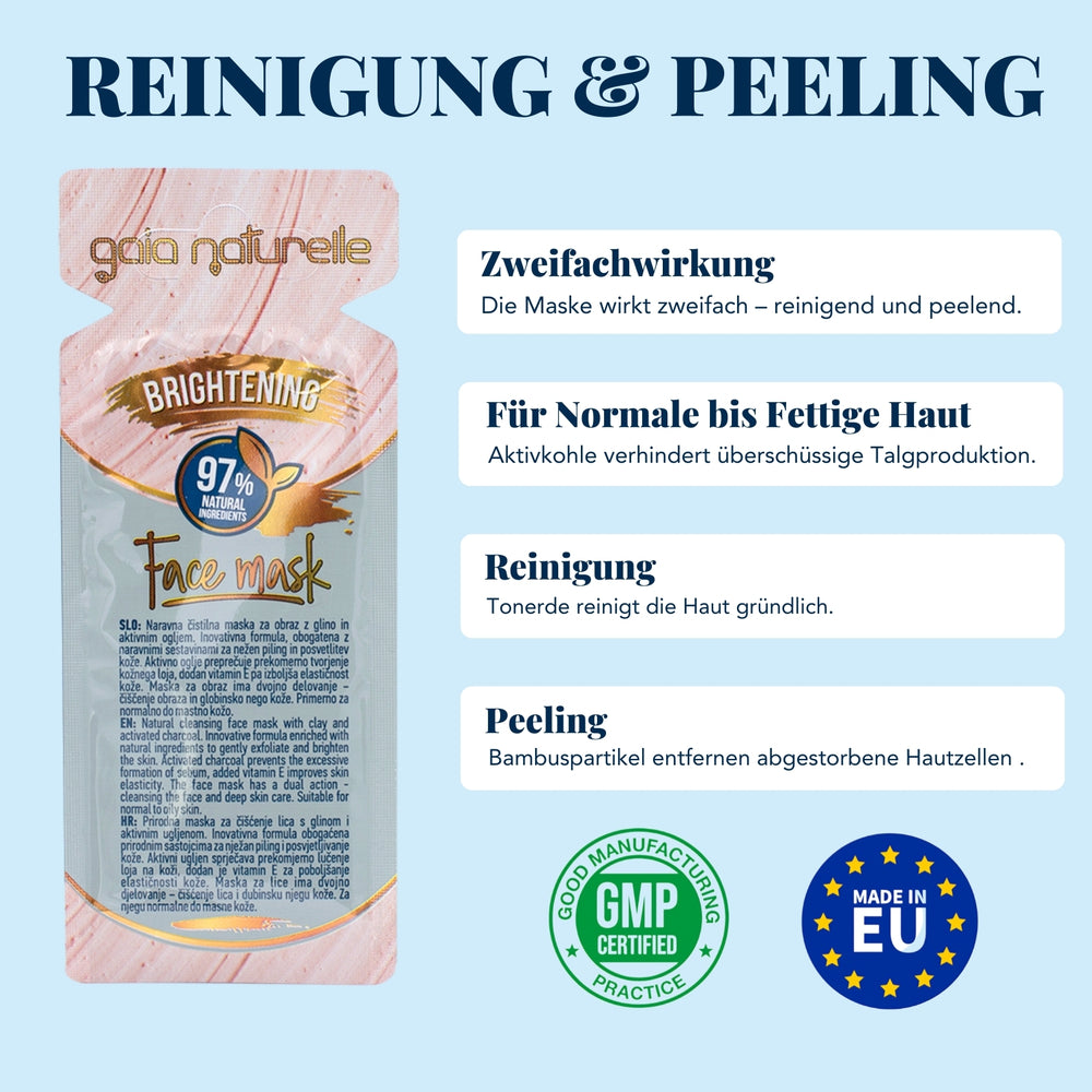 Natürliche Gesichtsmaske Brightening