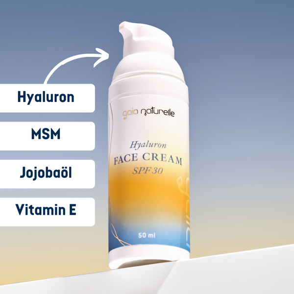 Hyaluron Gesichtscreme mit LSF 30