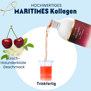 Kollagen Shot Kirsche & Holunderblüte