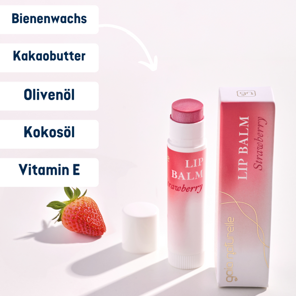 Lippenbalsam Erdbeere