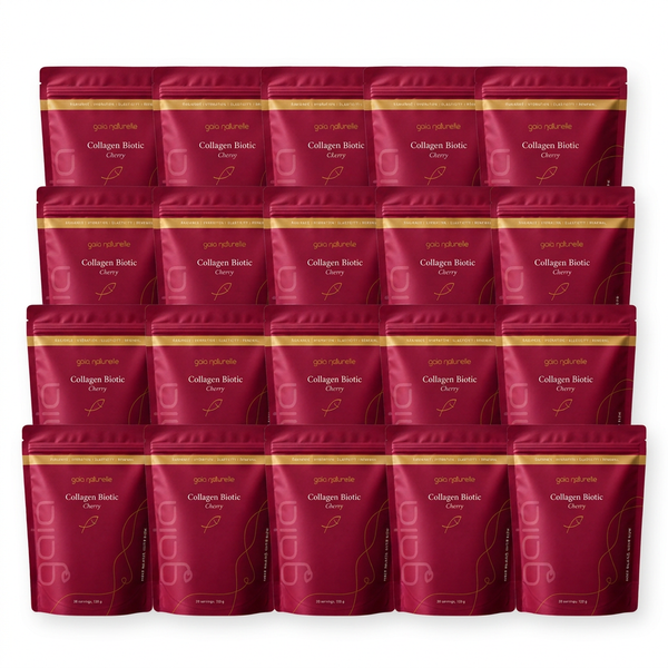 20 Packungen Gaia Naturelle Kollagen Biotic Kirsche