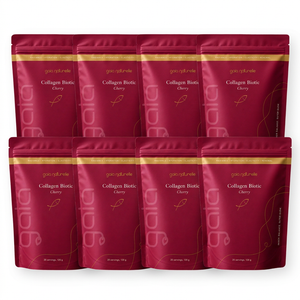 8 Packungen Gaia Naturelle Kollagen Biotic Kirsche