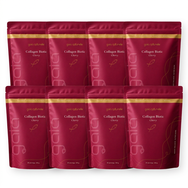 8 Packungen Gaia Naturelle Kollagen Biotic Kirsche
