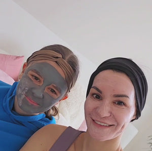 Natürliche Gesichtsmaske Brightening